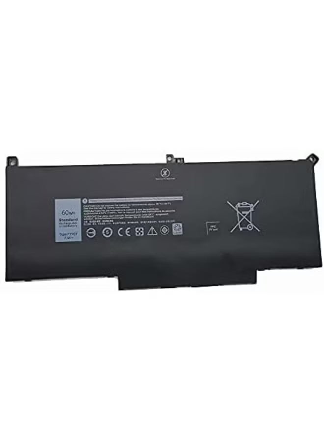 بطارية بديلة F3YGT لأجهزة DELL Latitude 7480 و7490 و7390 و7280 و7290 و7380 وE7280 وE7480 وE7490 - Image 2